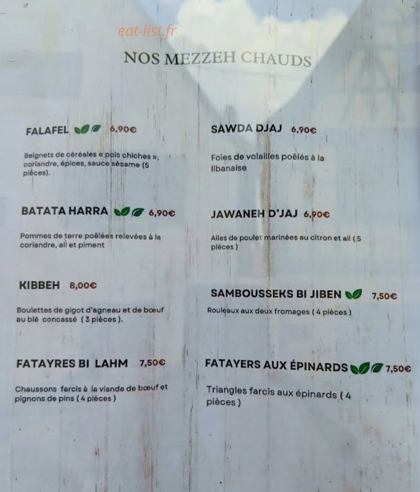 Le Cèdre du Liban — carte page 2