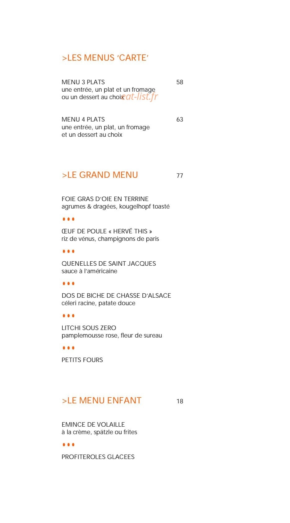 Le Parc à Obernai - menu et photos