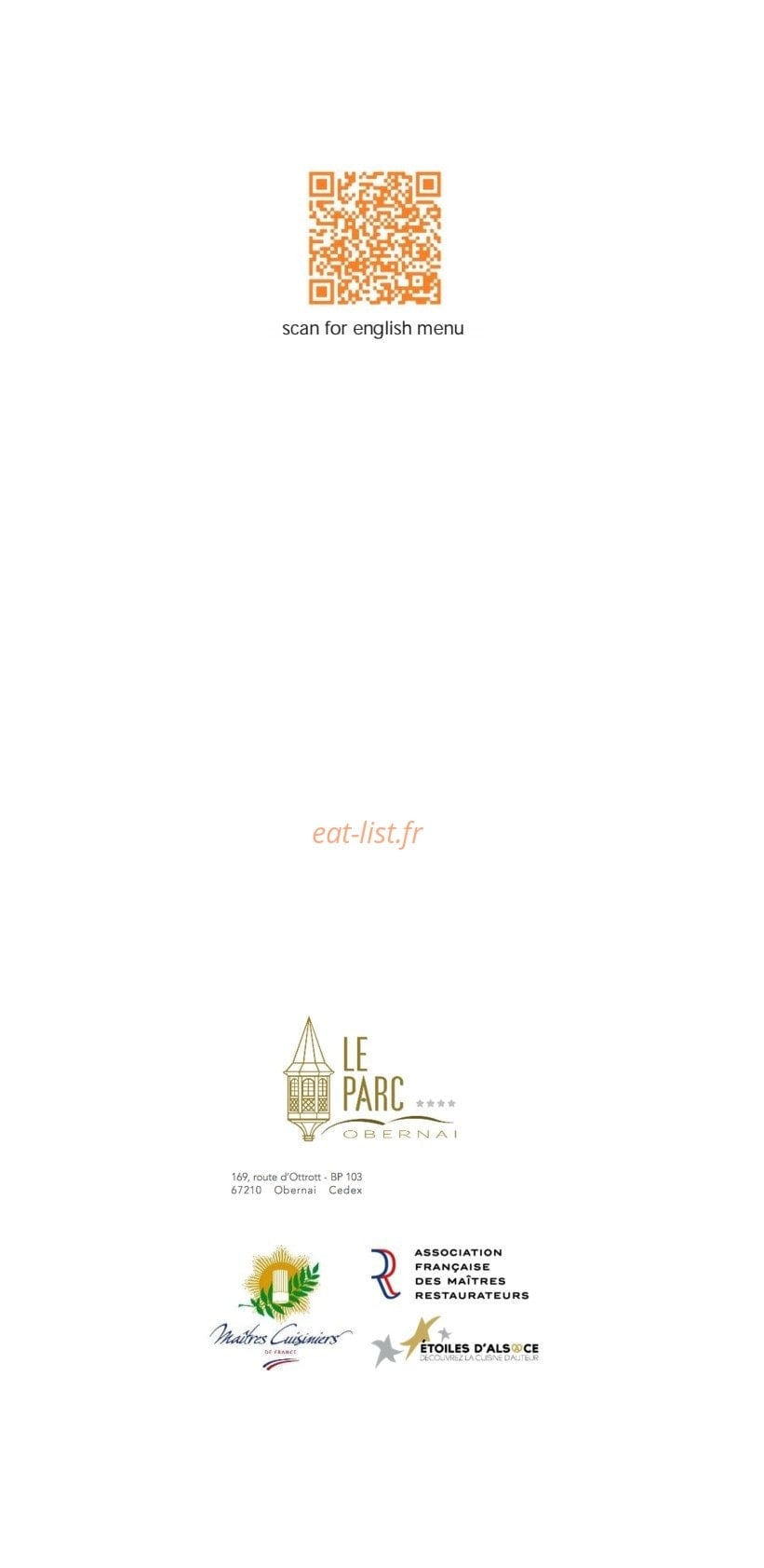 Le Parc — carte page 6