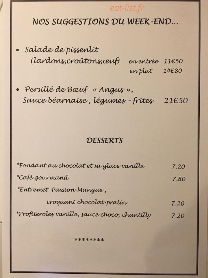 Aux Trois Oies — carte page 3