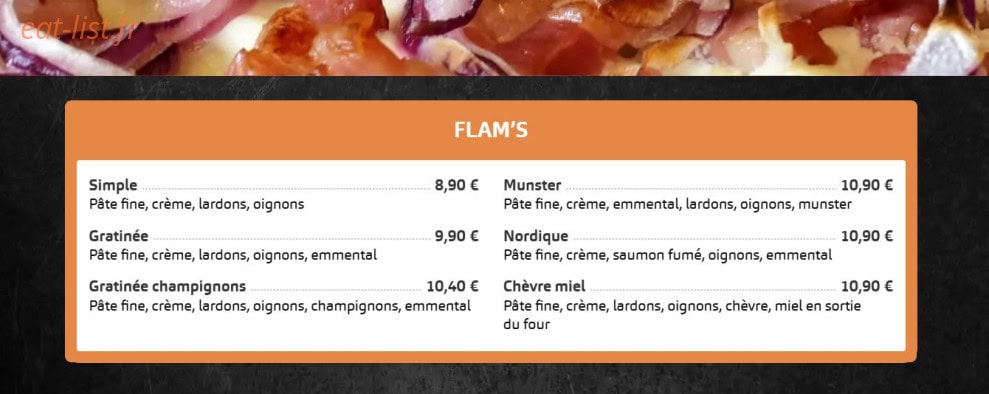 Fun Pizza — carte page 2