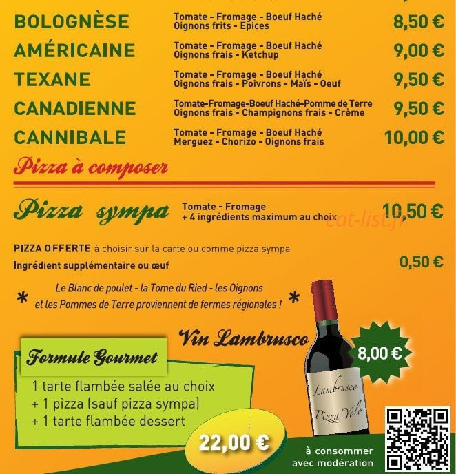 Pizza'Yolo — carte page 4