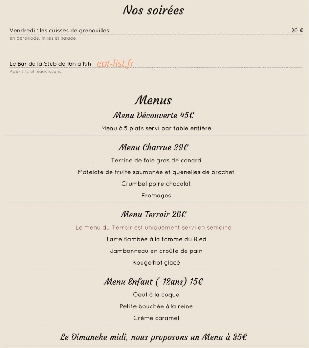 La Charrue — carte page 3