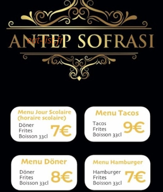 Antep Sofrasi — carte page 4