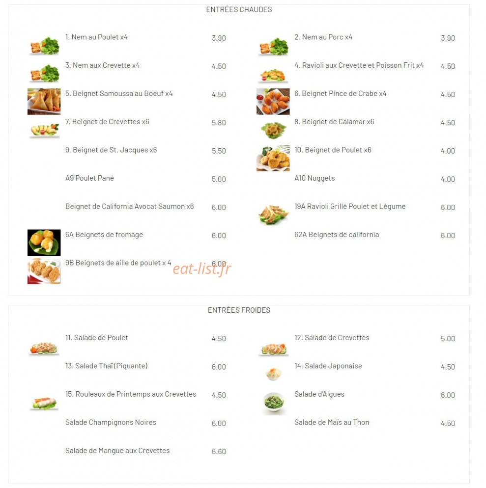 Le Royal d'Or — carte page 2