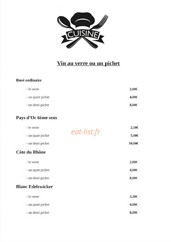 Resto Du Monde — carte page 5