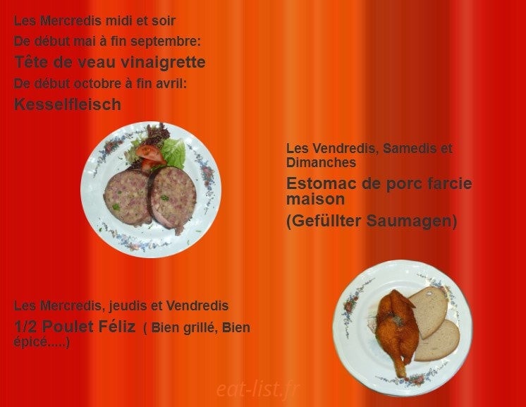 Au Soleil — carte page 9