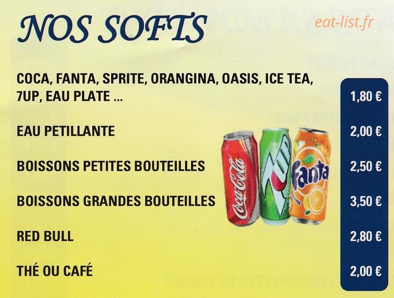 Restaurant Nil — carte page 5