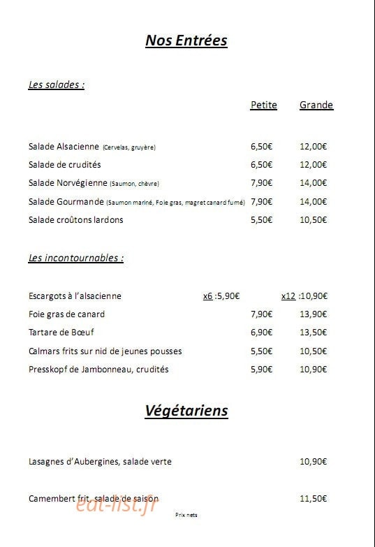Le Plazza — carte page 2