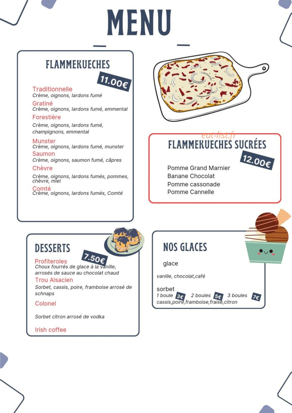Les 2 colombes — carte page 2
