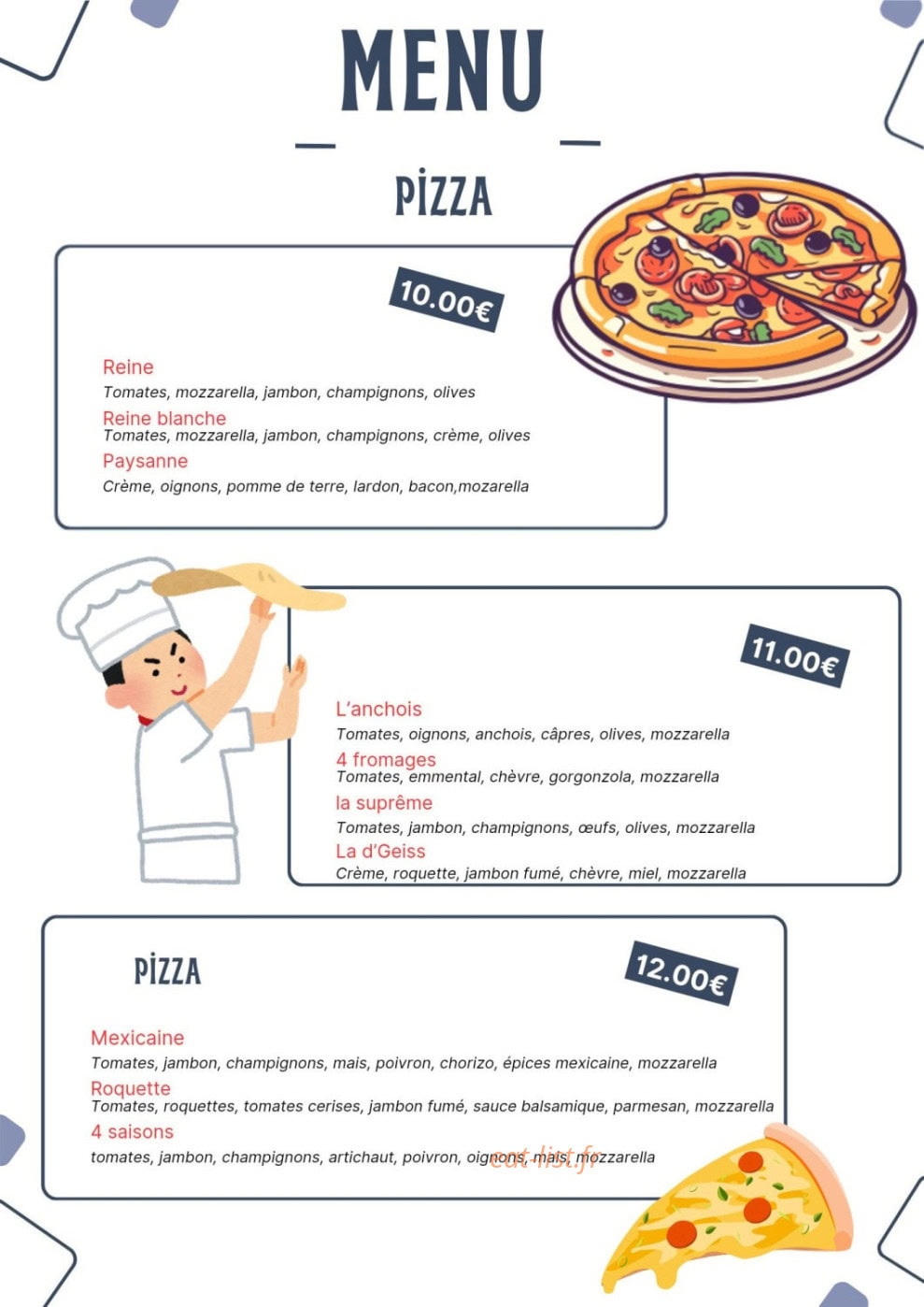 Les 2 colombes — carte page 1