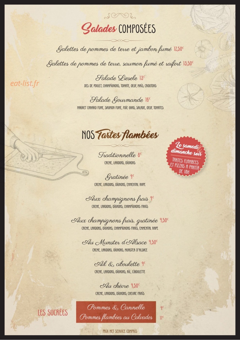 Au Boeuf — carte page 3