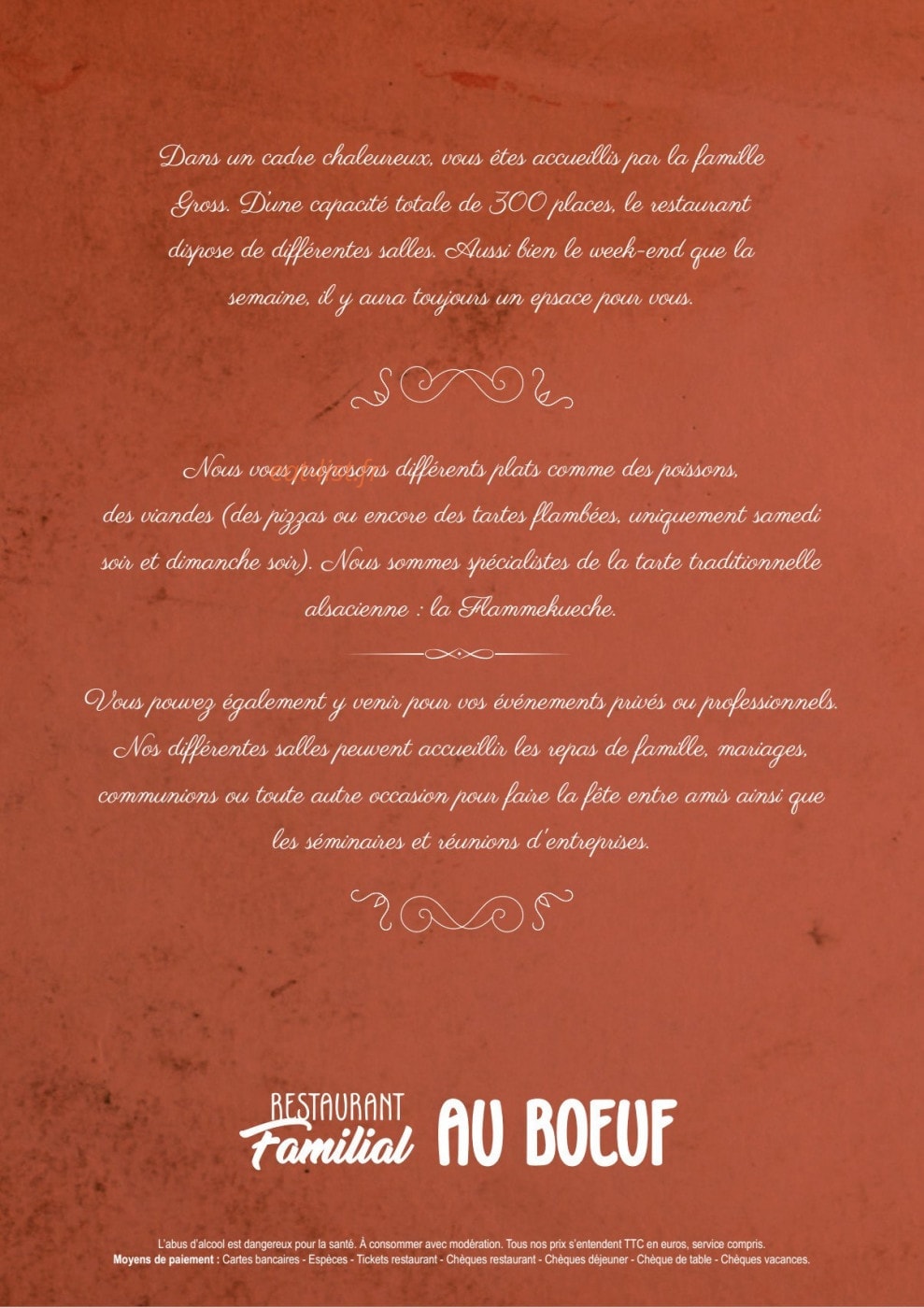 Au Boeuf — carte page 8