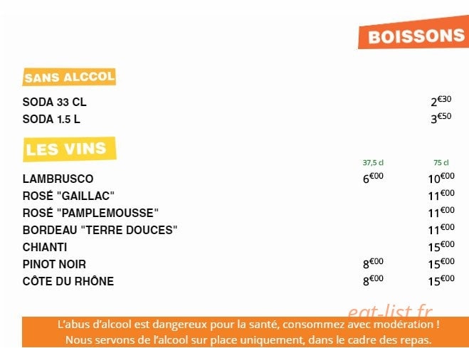 Le P'ti Plus — carte page 12