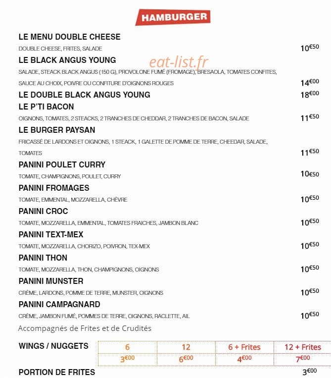 Le P'ti Plus — carte page 9