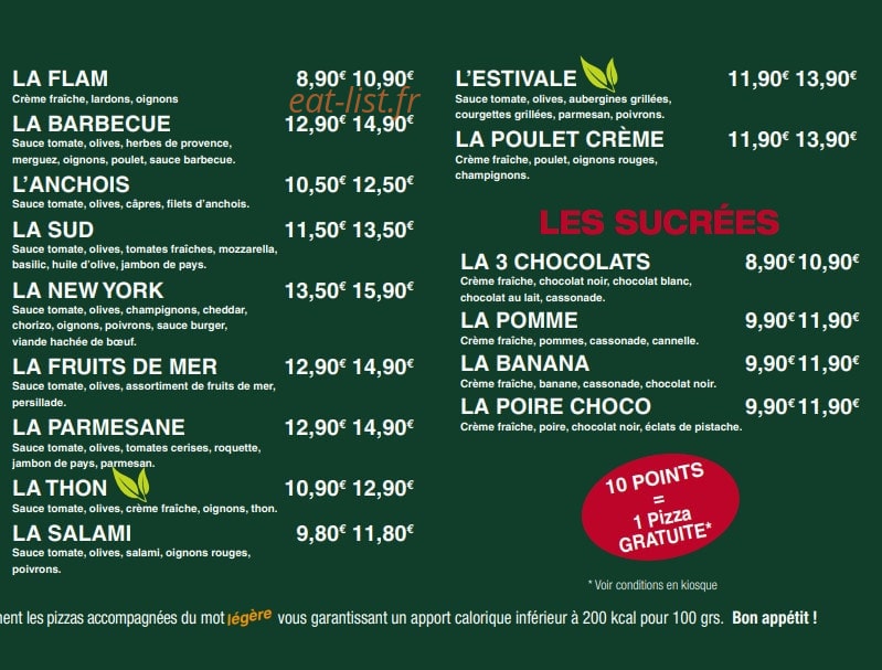 Le Kiosque à Pizzas à Wilwisheim - menu et photos