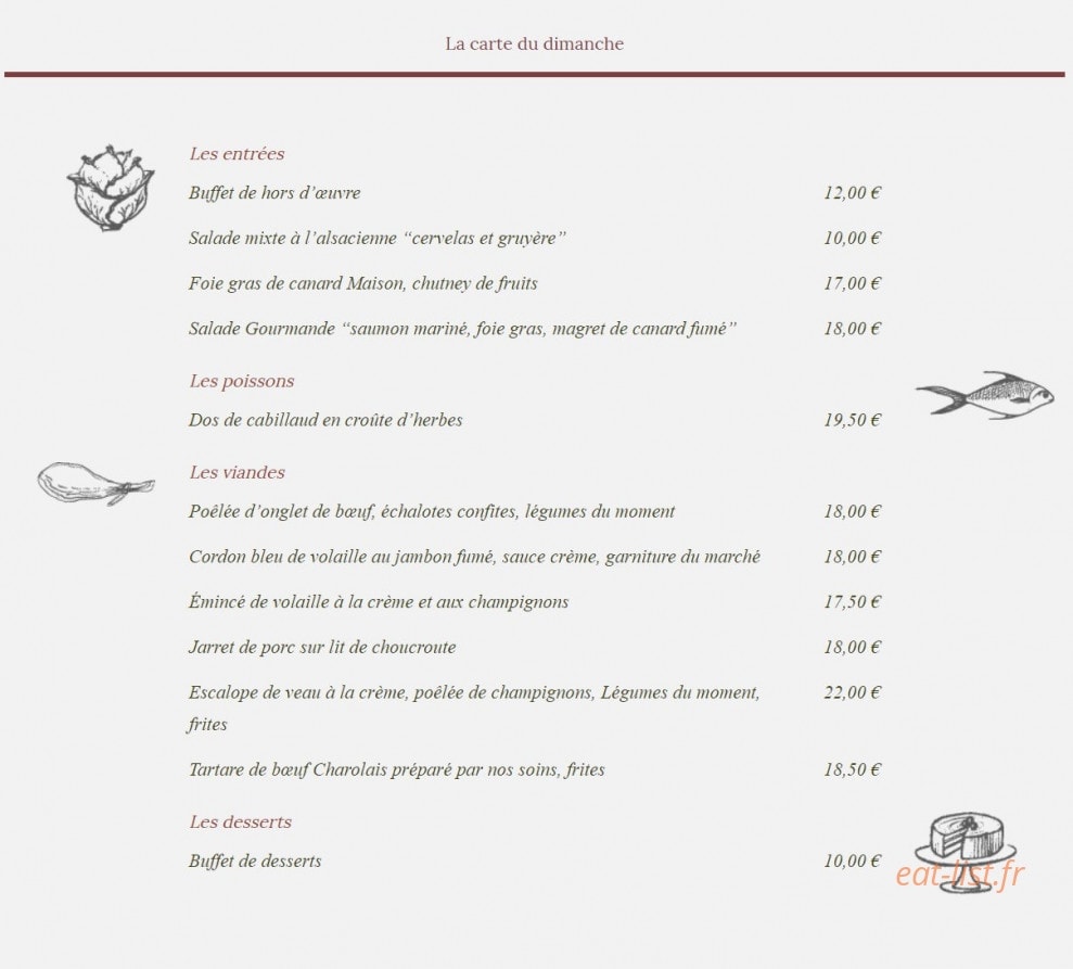 Hostellerie Saint-Florent — carte page 3