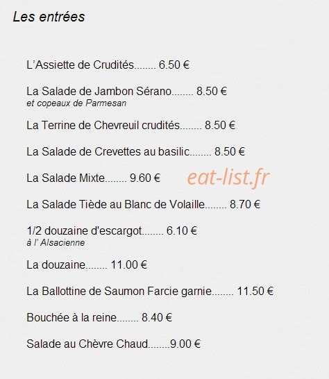 Au coq blanc — carte page 1