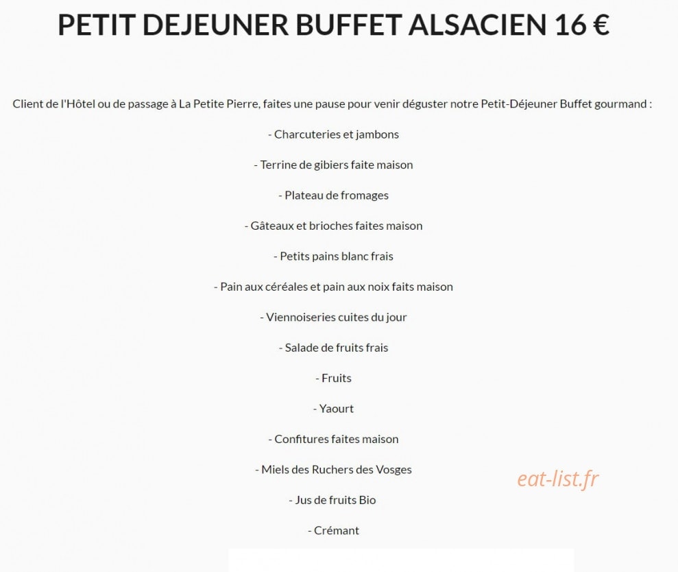 Au Lion d'Or — carte page 12