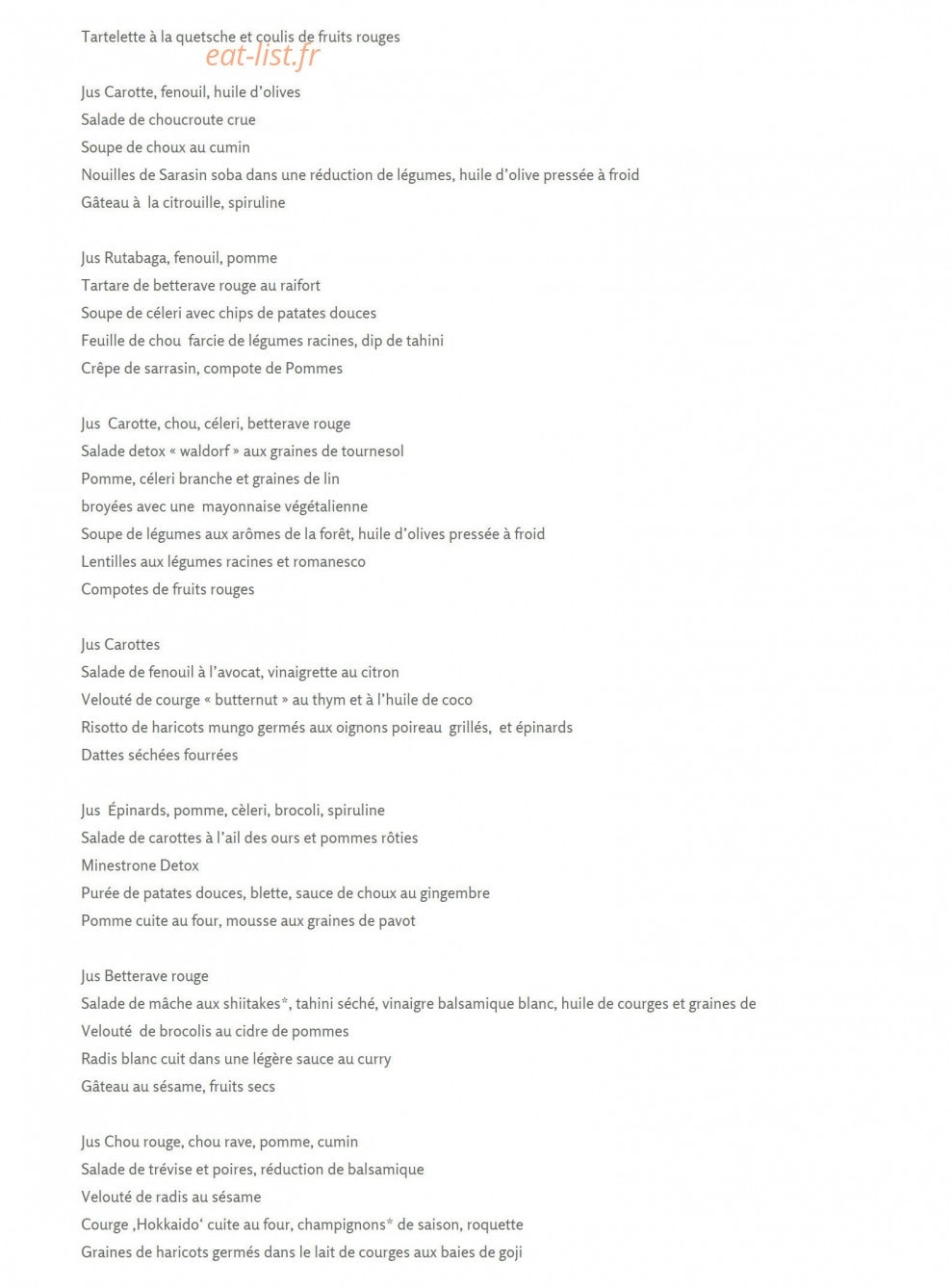 La clairière — carte page 2