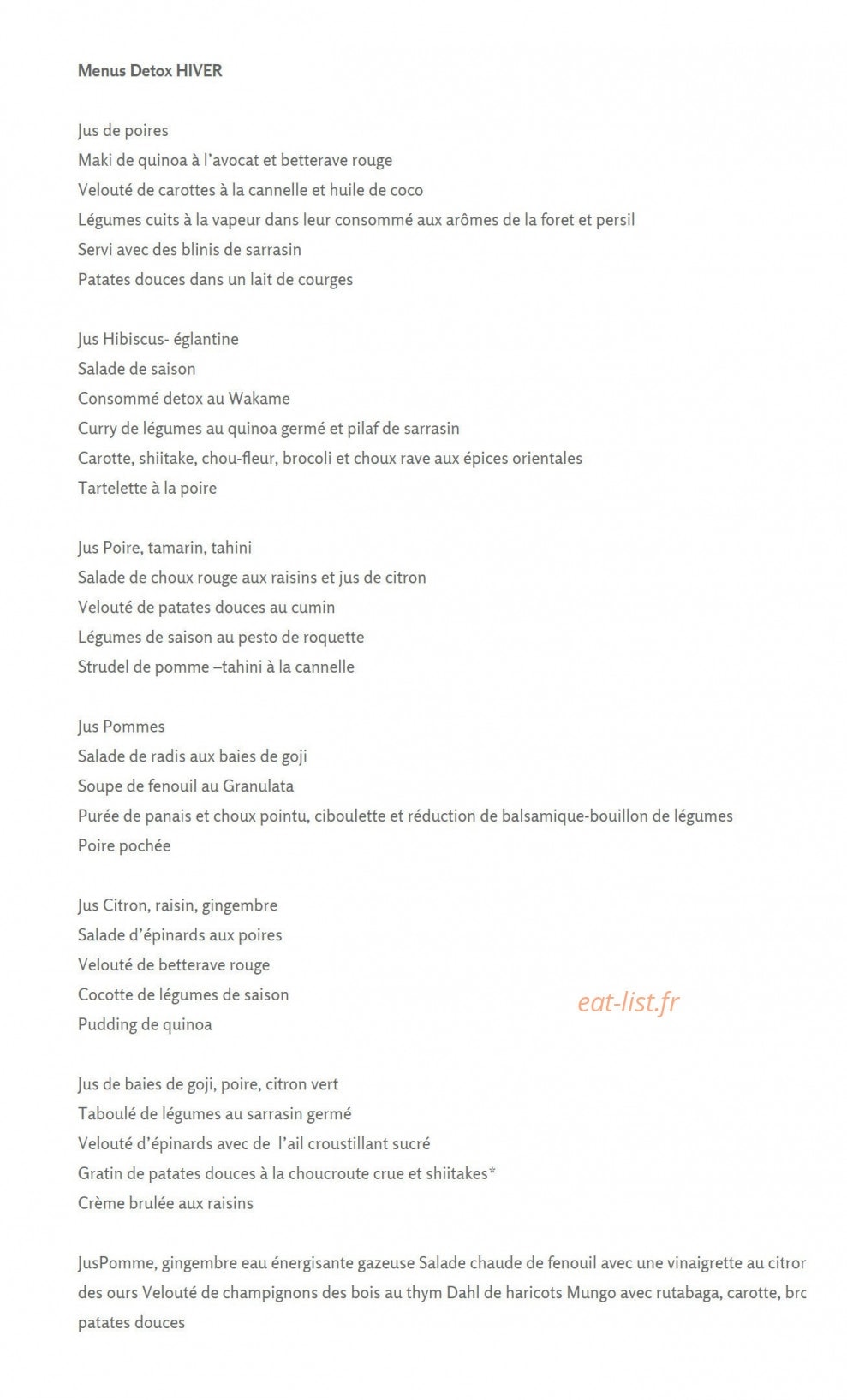 La clairière — carte page 1
