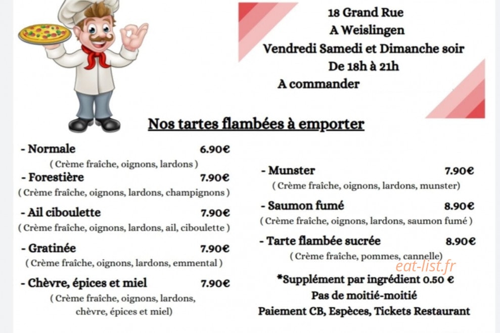 Serge & Sandra — carte page 2
