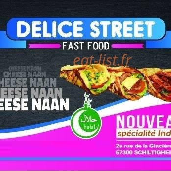 Délice Street — carte page 1