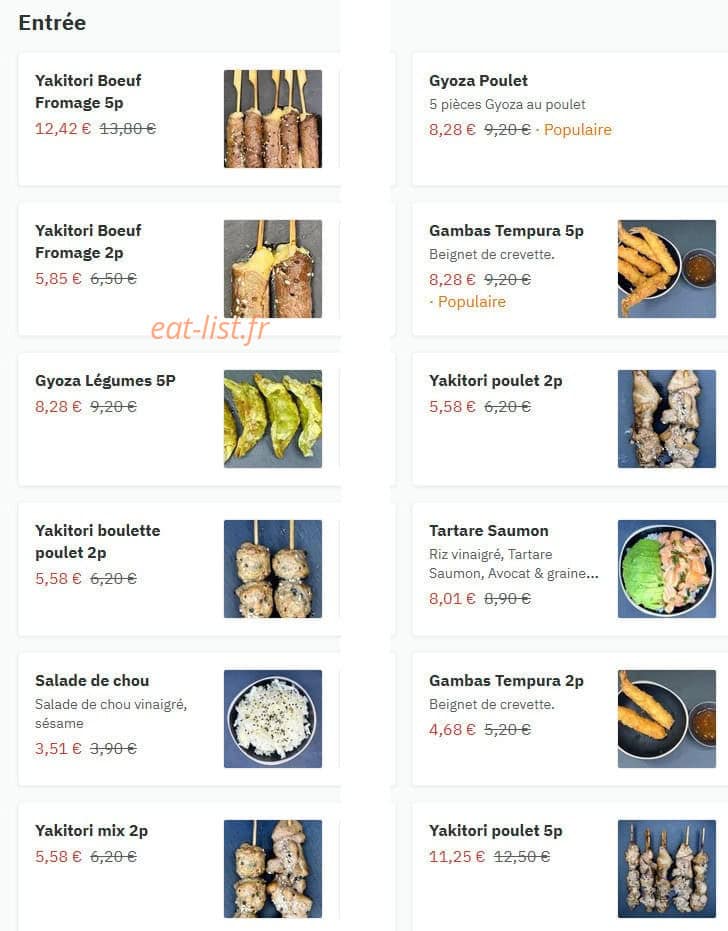 L'atelier Poké — carte page 1