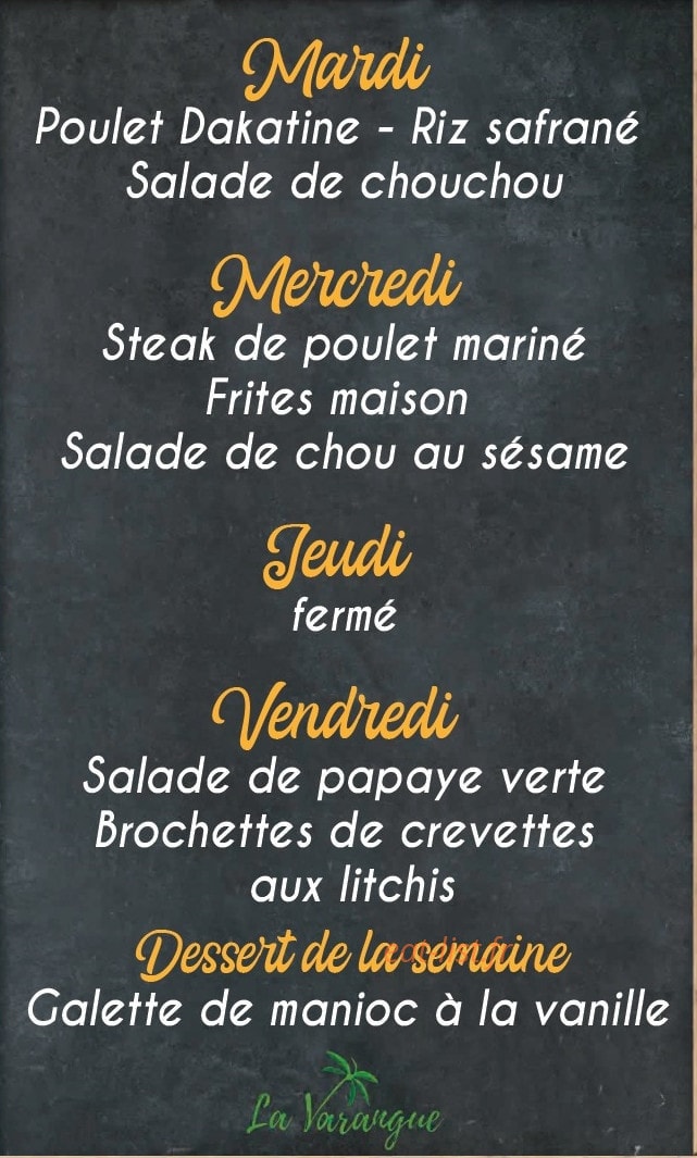 La Varangue — carte page 1