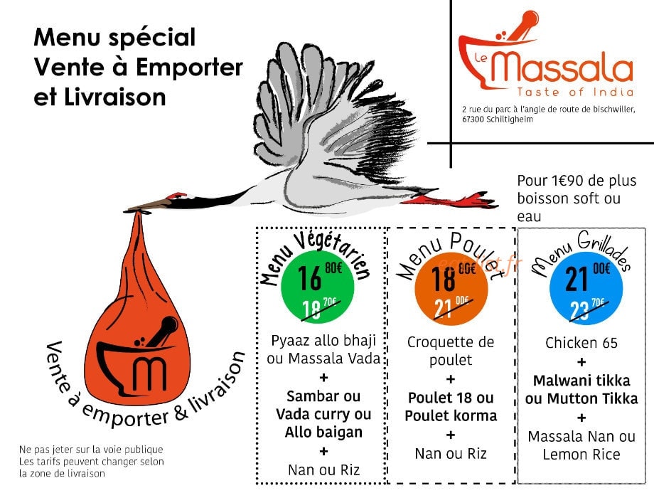 Le Massala — carte page 8