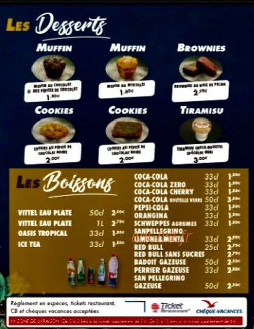 Pizza lingot d'or — carte page 5