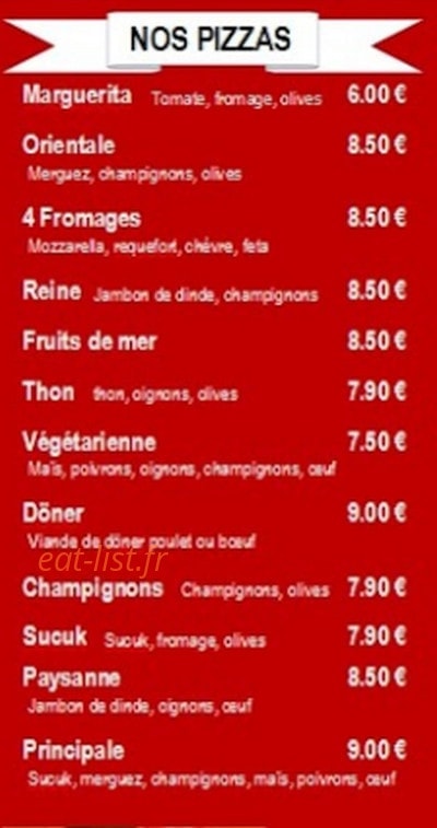 Resto Snack Principal — carte page 4