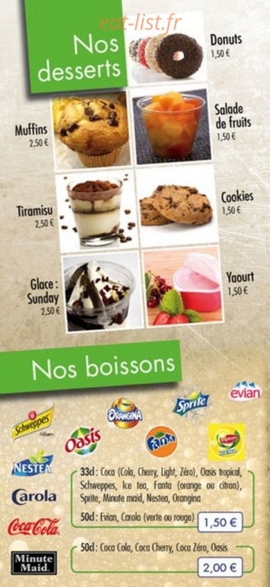 Ripa's — carte page 5