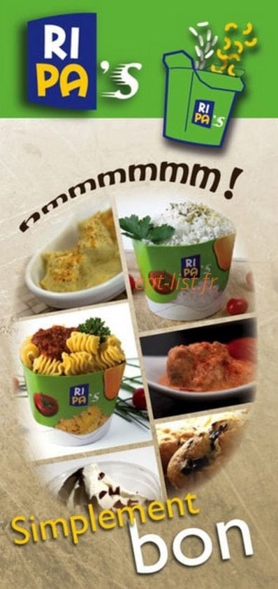 Ripa's — carte page 1
