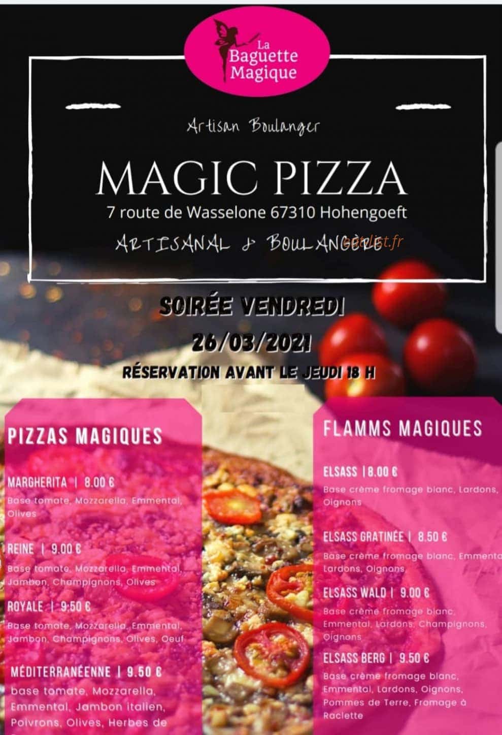 La Baguette Magique — carte page 1