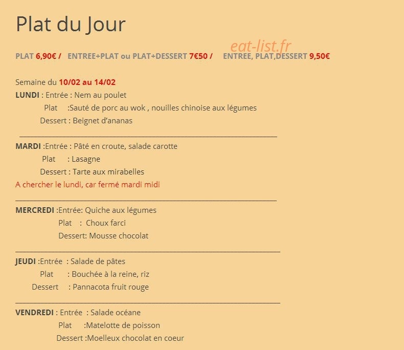 Cooking DS — carte page 6