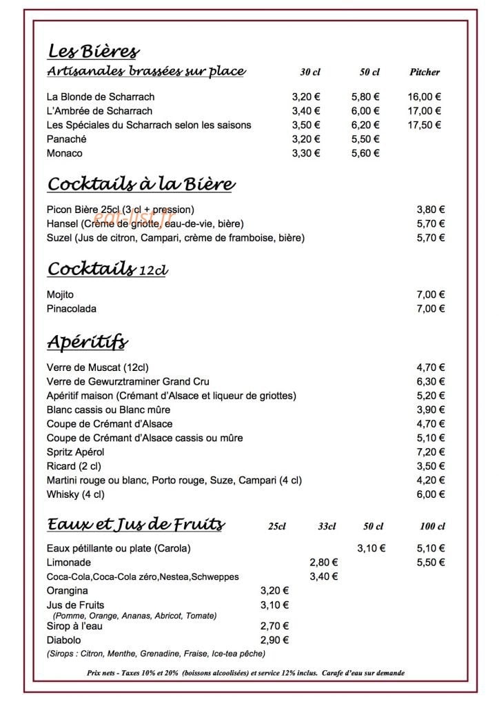 Le Scharrach — carte page 4