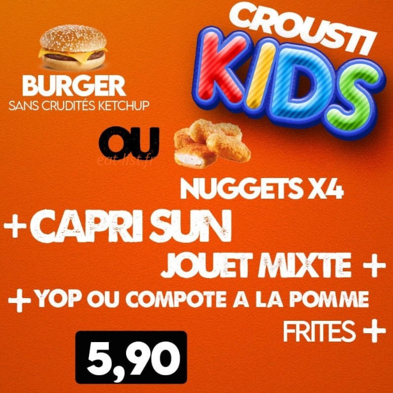 Crousti Tacos — carte page 2