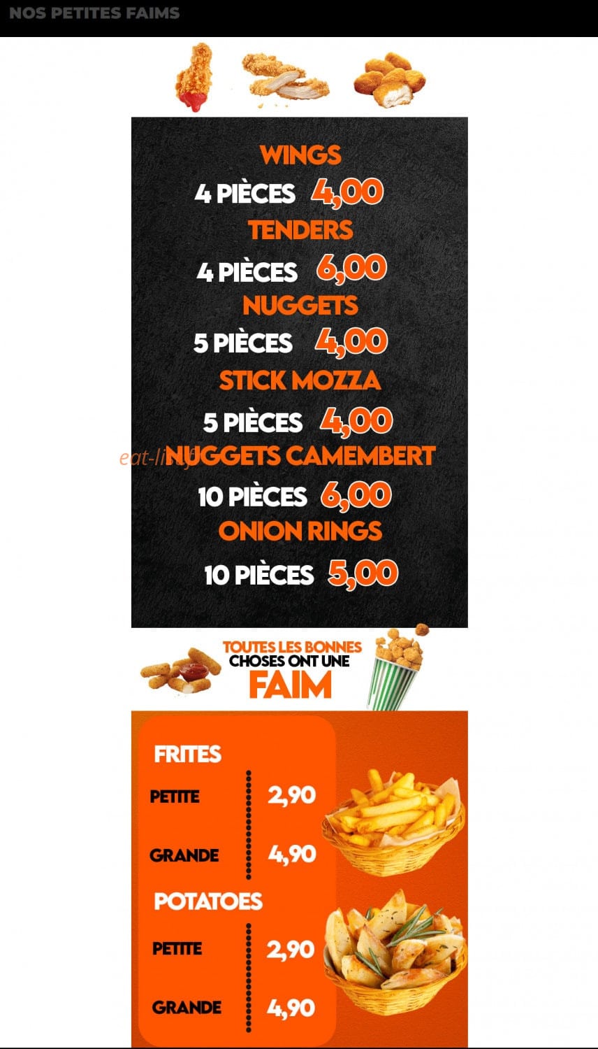 Crousti Tacos — carte page 8
