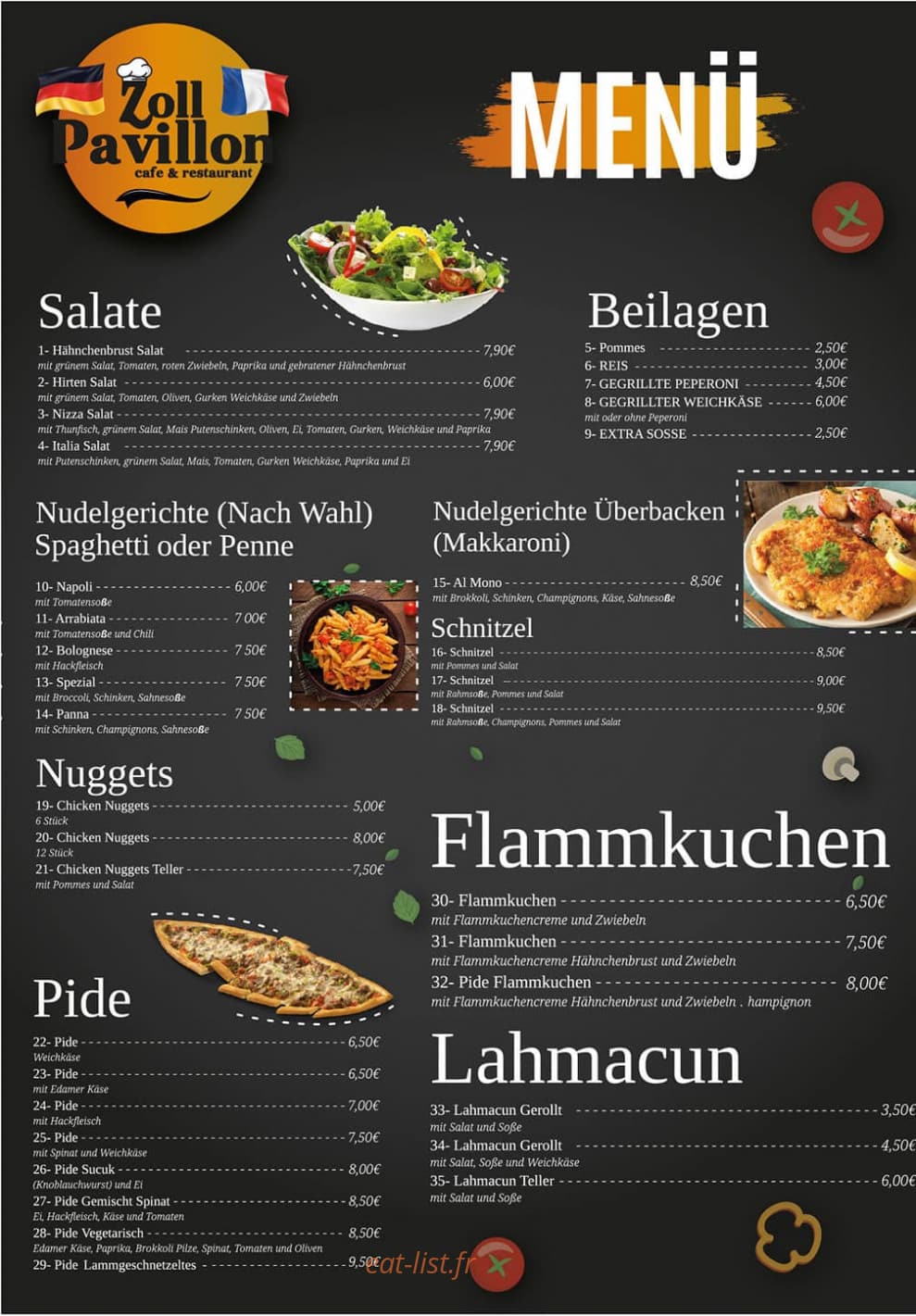 Zoll pavillon — carte page 1