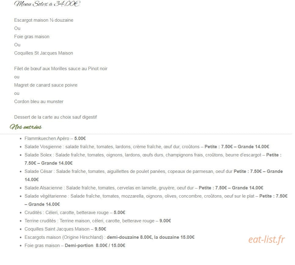 Le Solex — carte page 1