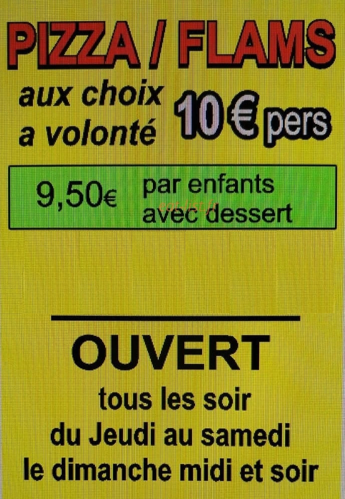 Chez Serge & Sandra — carte page 3