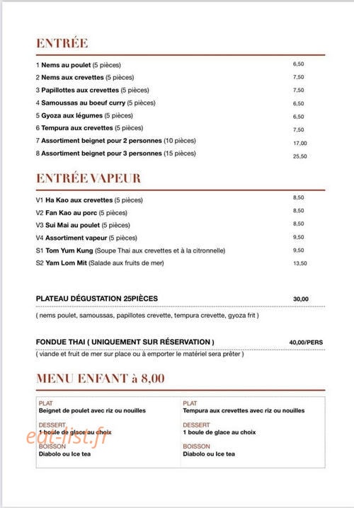 Sabaidee — carte page 2