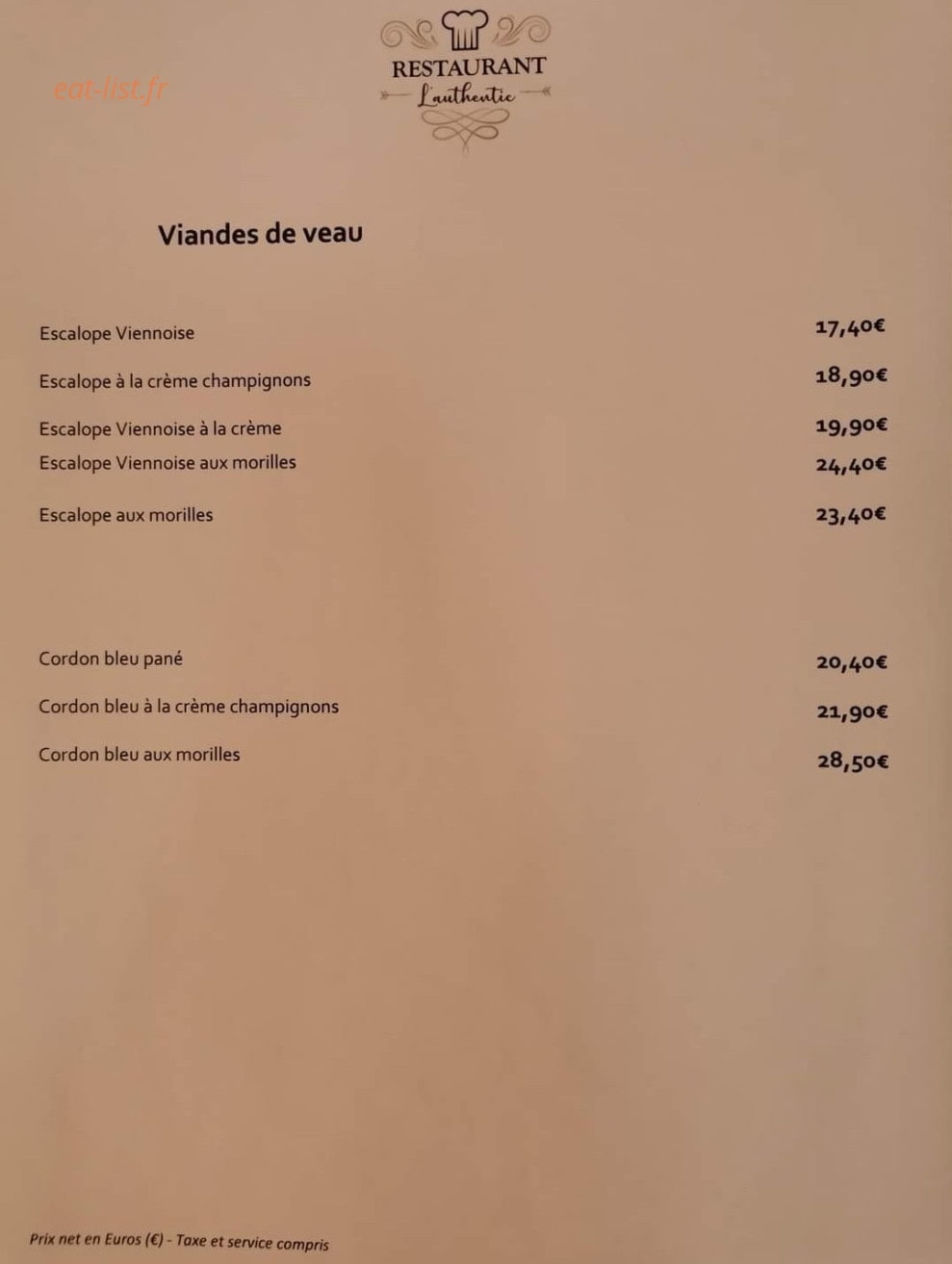 L'Authentic — carte page 5