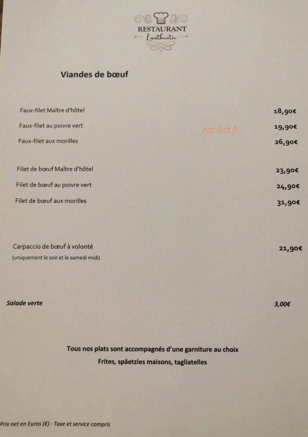 L'Authentic — carte page 4