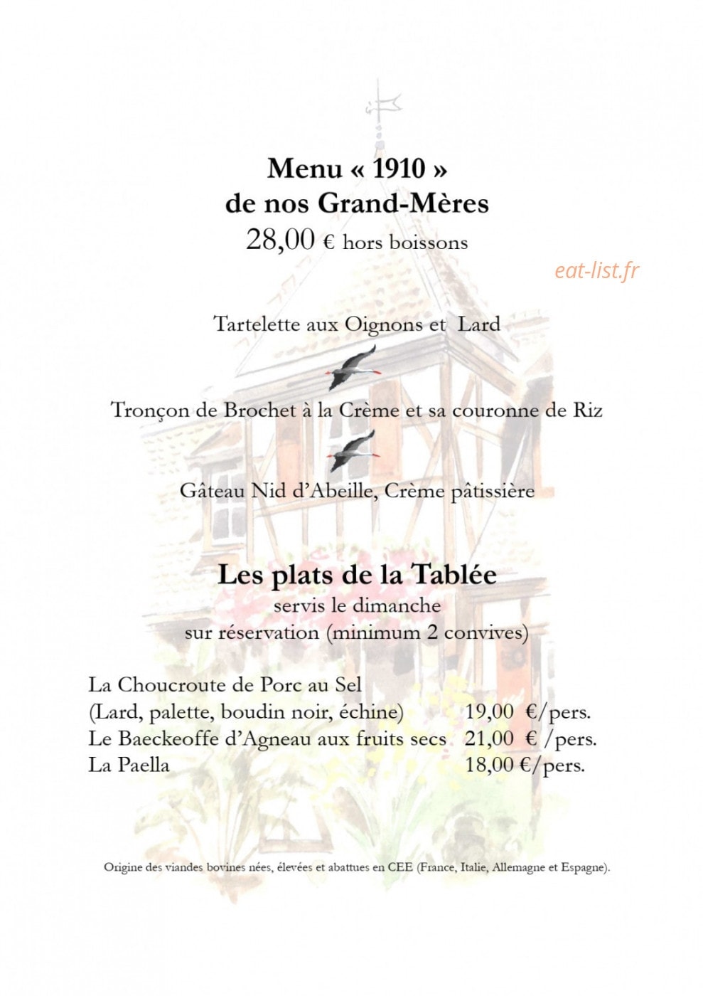 La Ferme de Marie Hélène — carte page 5