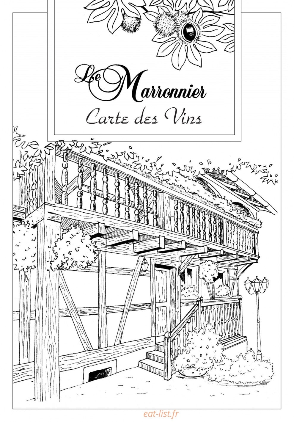 Le Marronnier — carte page 6