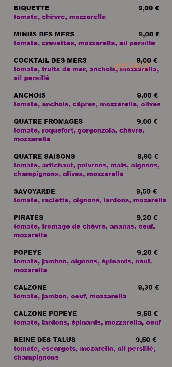 Les Secrets de la Laiterie — carte page 2