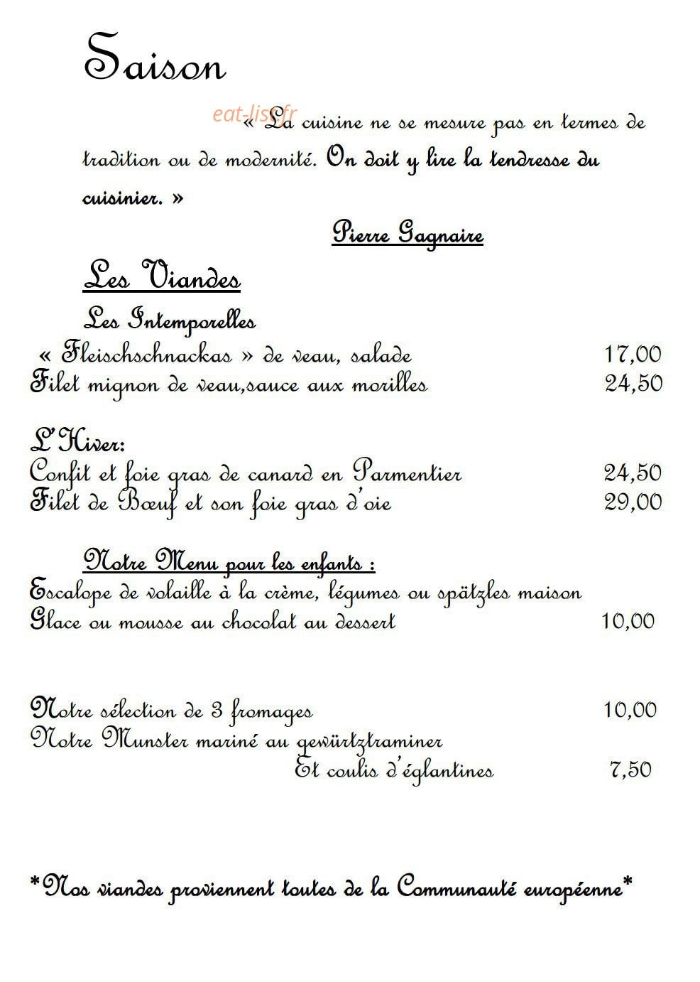 La Cour de Lise — carte page 2