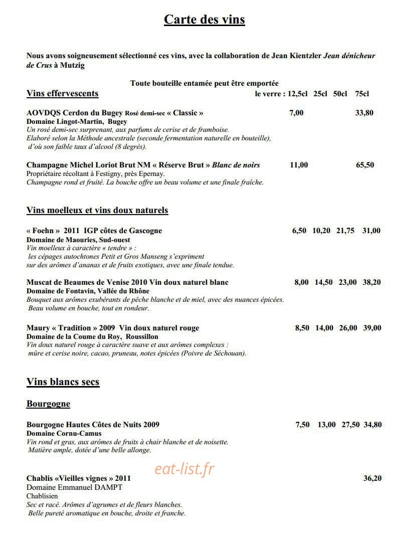 La Cour de Lise — carte page 6